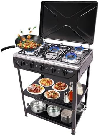 Our Ultimate Outdoor Cooking Companion: A 5-Burner Marvel