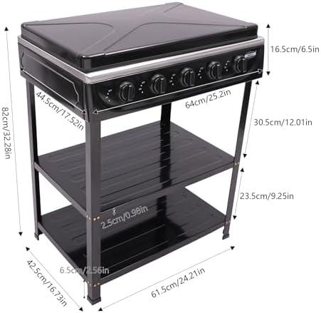 Our Ultimate Outdoor Cooking Companion: A 5-Burner Marvel