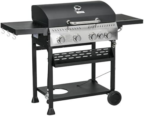 Firing Up Fun: Our Take on the Outsunny ​4 Burner Grill
