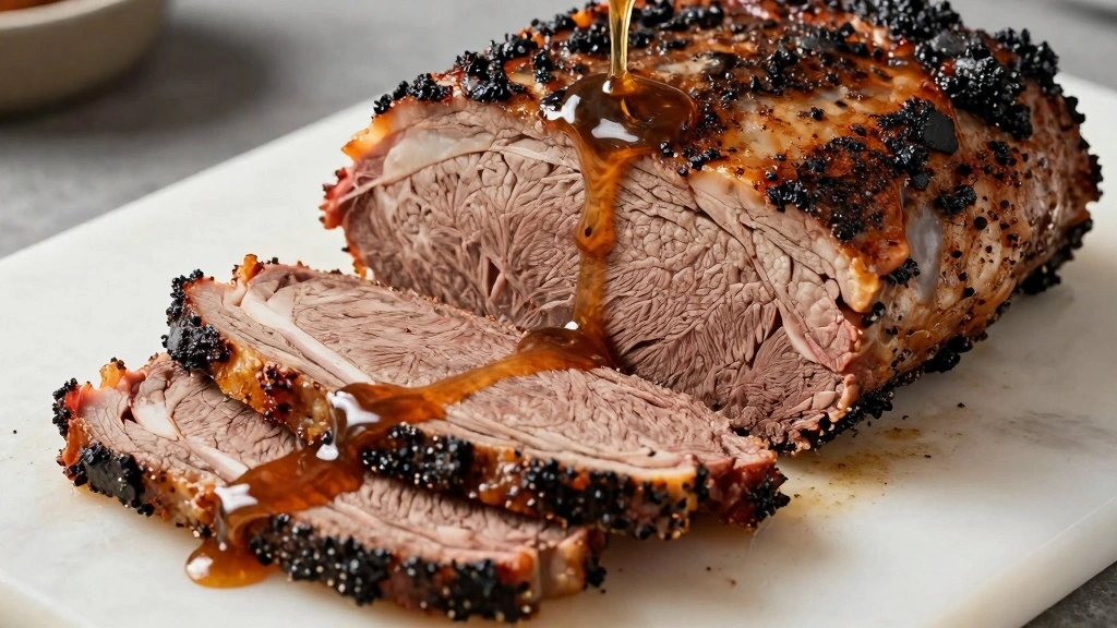 How to Make Authentic Texas BBQ Brisket: A Smoky, Tender Delight - Step 8: Slice and Serve 1