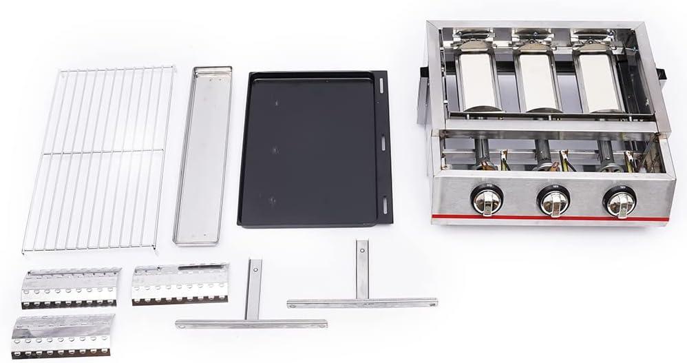 Grill Masters Unite: Our Adventure with the 3-Burner BBQ!