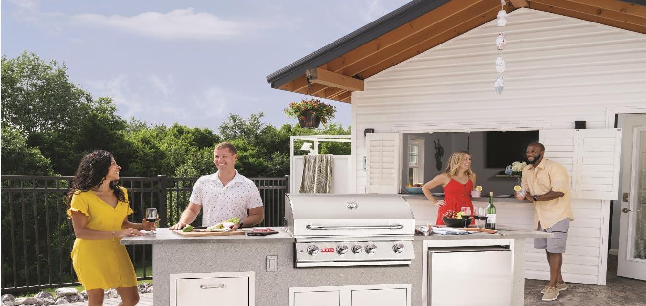 Elevate Our BBQ Game with the Bullet Outdoor Kitchen Set!