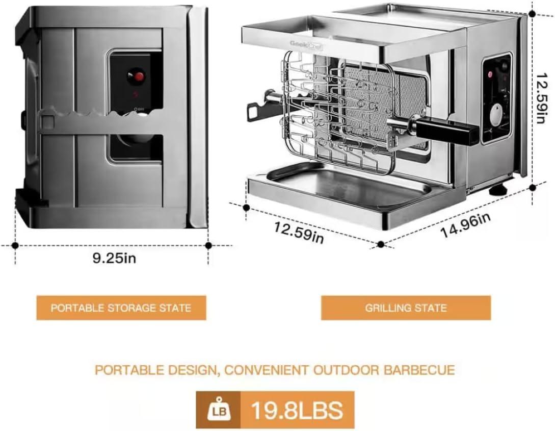 Grill On-The-Go: Our Portable Stainless steel BBQ ‌Bliss