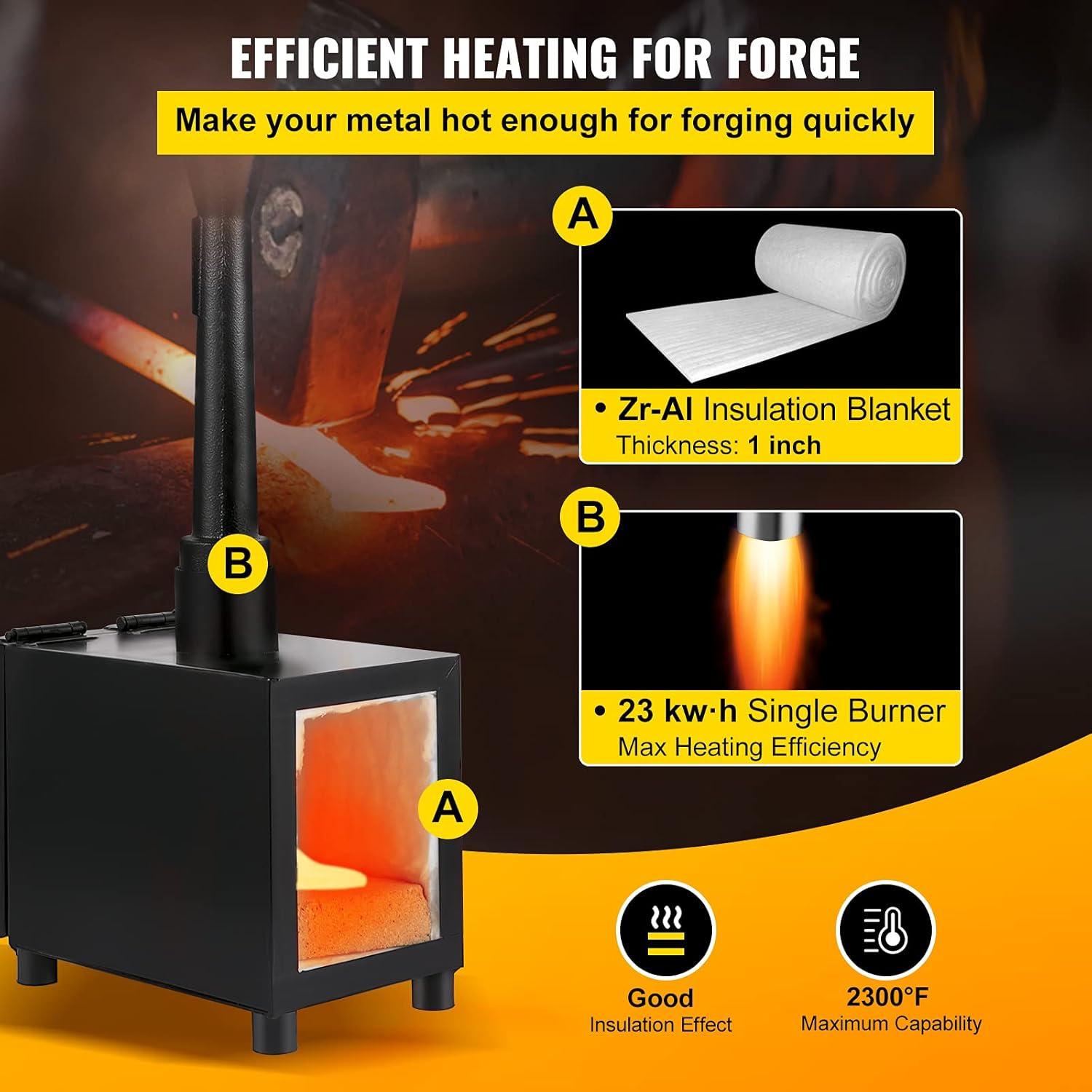 unleash Your Inner Blacksmith with the VEVOR⁣ Propane Forge!