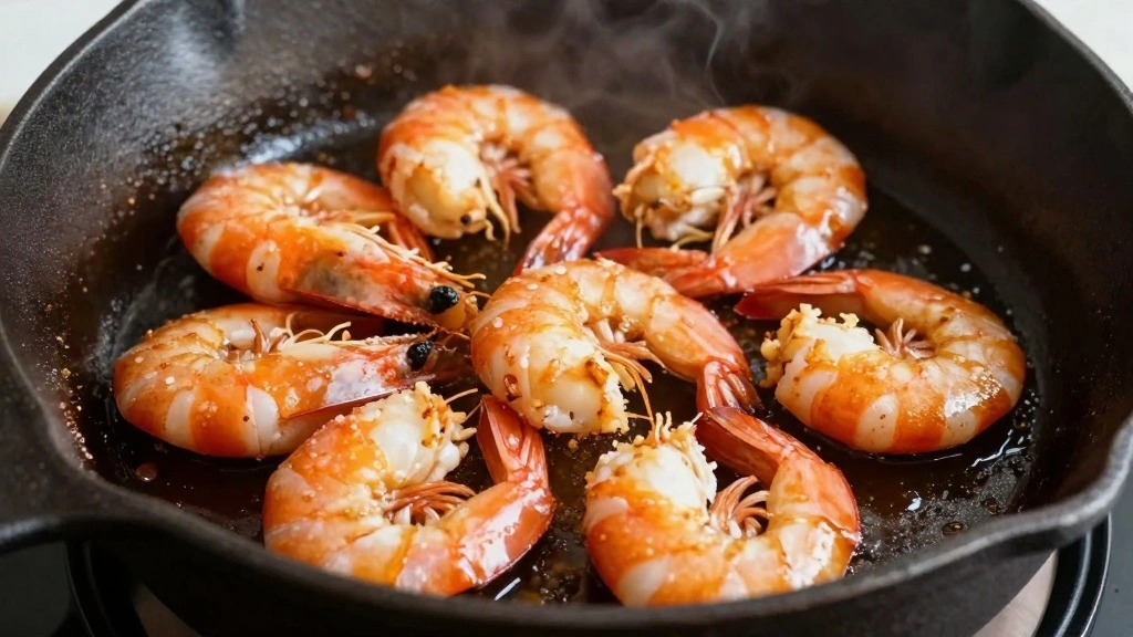 Cajun BBQ Shrimp: Quick, Easy, and Bursting with Flavor - Step 3: Sear the Shrimp 1