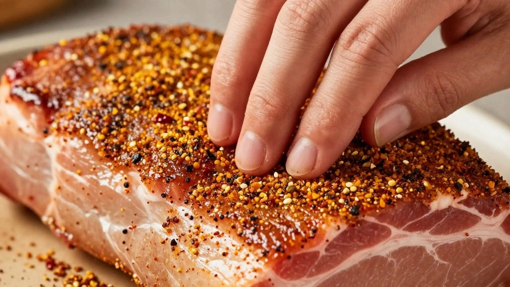 Easy BBQ Pulled Pork: A Flavor Explosion in Every Bite - Step 2: Apply Dry Rub 1