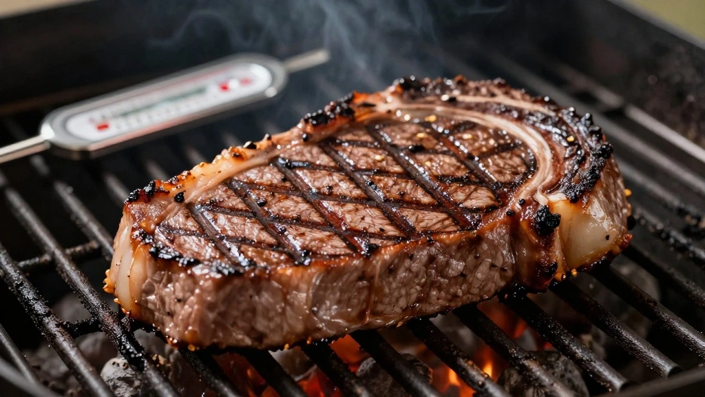 Savory Garlic Butter Grilled Steak: A Delicious Twist on a Classic - Step 5: Grill the Steaks 1