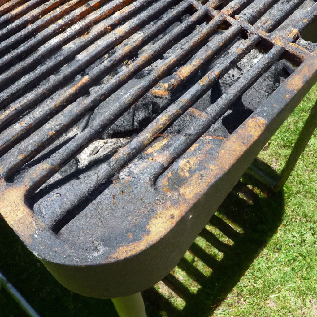 How Do I Clean A Rusty Cast Iron Bbq Grill