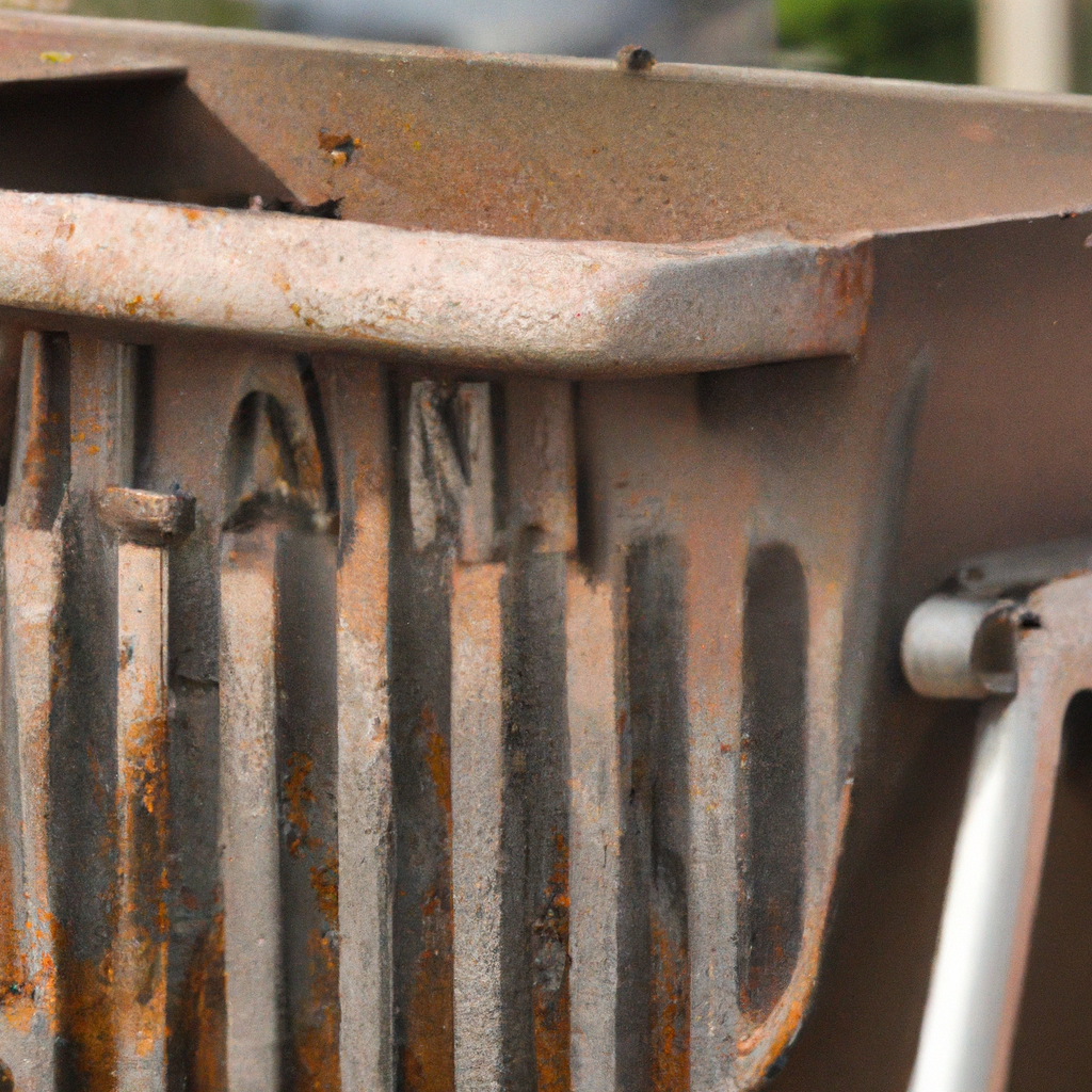 How Do I Clean A Rusty Cast Iron Bbq Grill