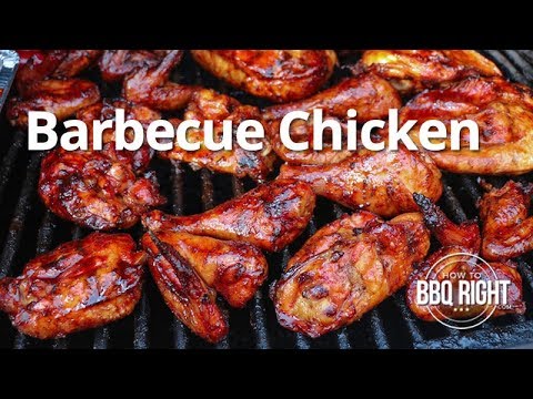 Barbecuing Chicken on an Offset Pit - The Juicy and Flavorful Recipe using Homemade Chicken Rub and Mop Sauce
