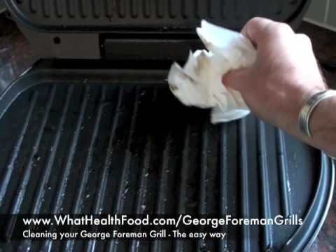 How To Clean A George Foreman Grill