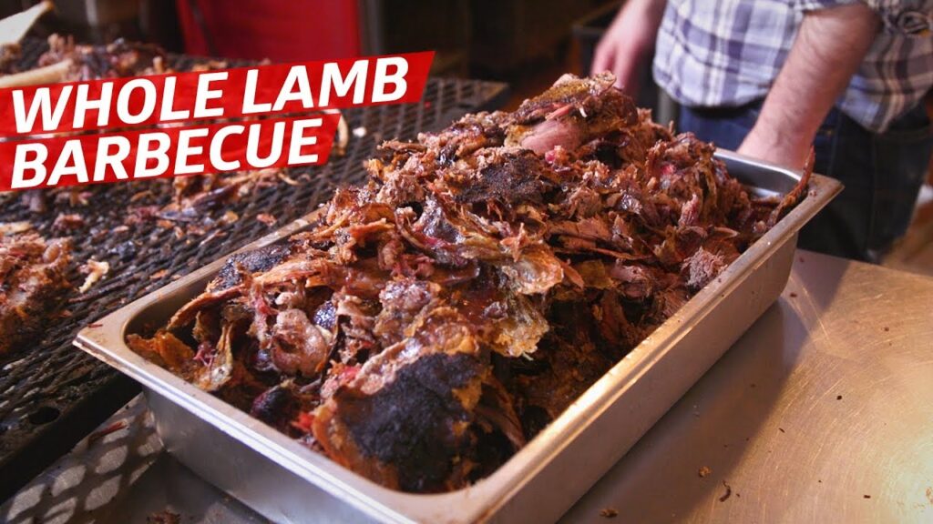 Exploring North Carolina Barbecue Techniques on a Whole Lamb