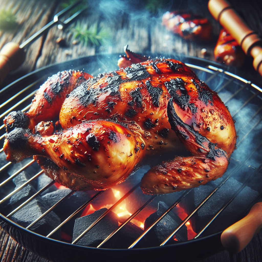 How To Bbq Chicken On A Charcoal Grill