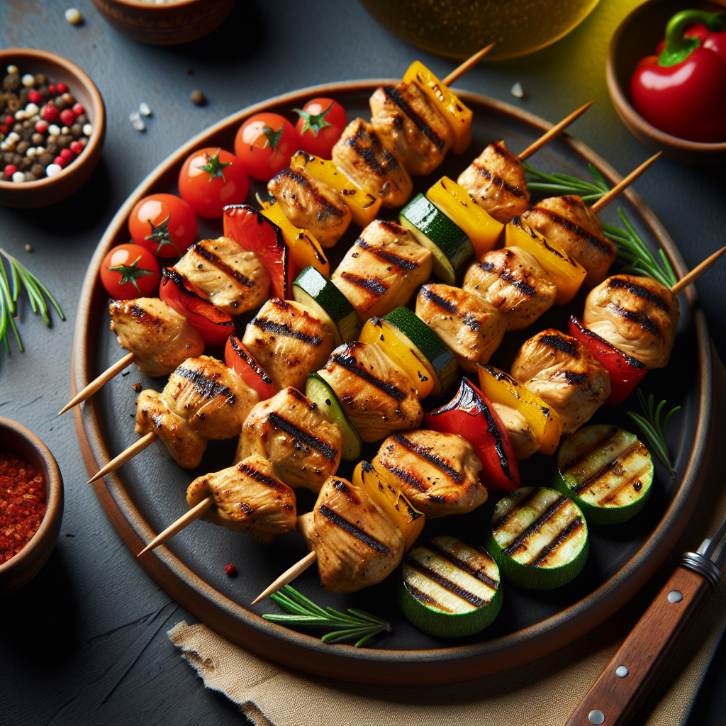 How To Grill Chicken Kabobs