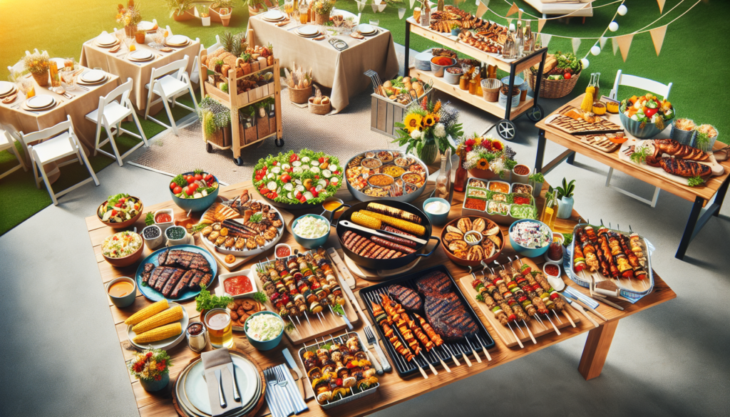 Best Ways To Set Up BBQ Buffet Stations For Outdoor Parties