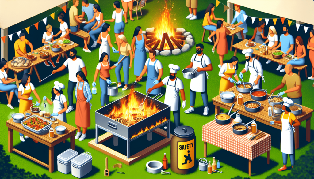 Outdoor Cooking Safety Tips For Large Events