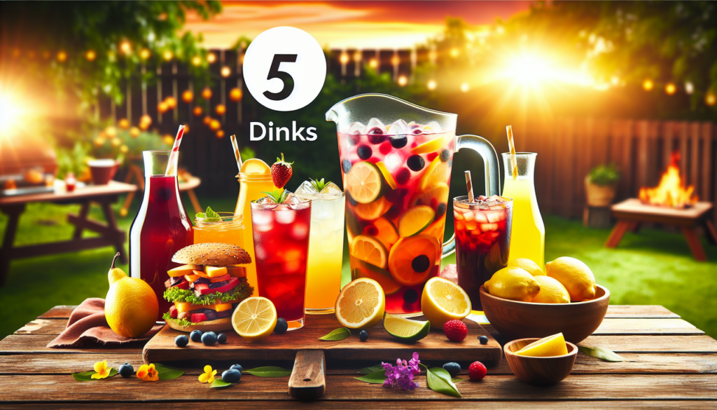 Top 5 Drinks To Serve At Outdoor BBQs