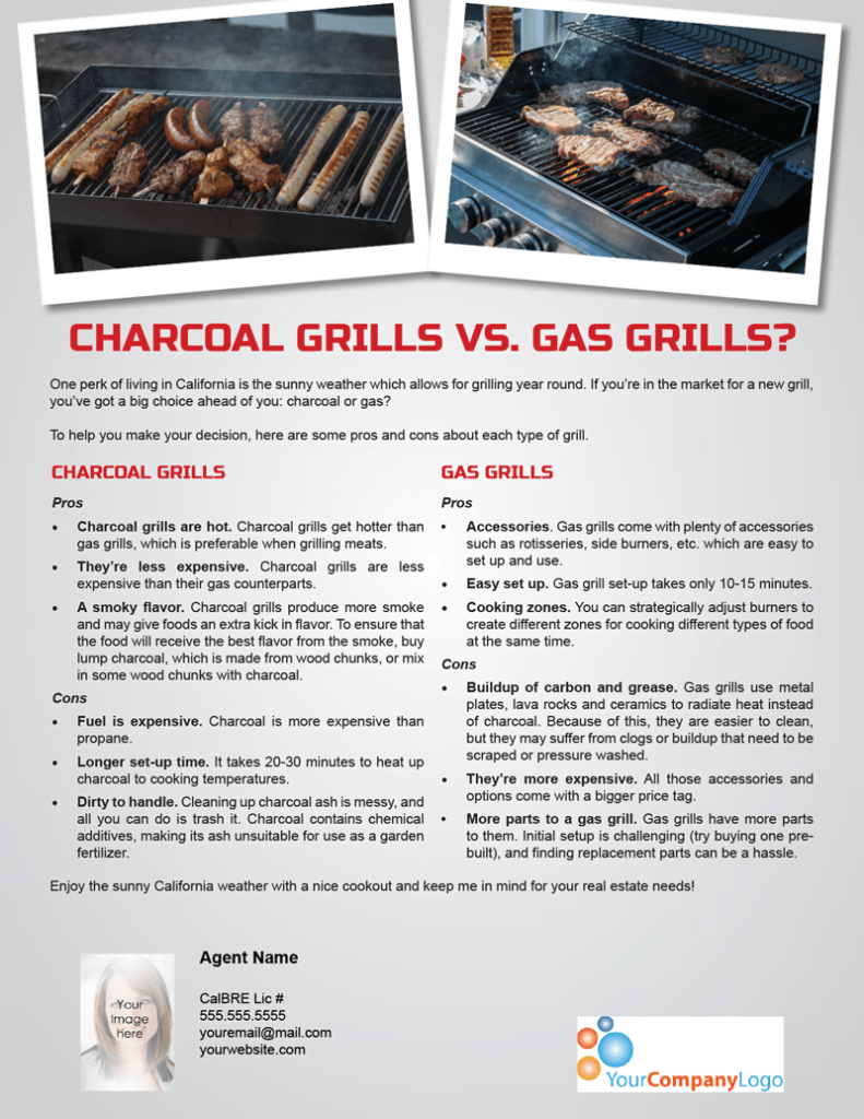 The Benefits Of Using Charcoal Vs. Gas Grills