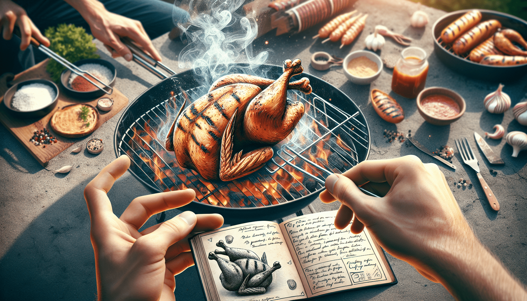 The Art Of Grilling Whole Poultry