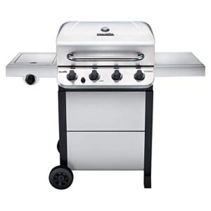 Char-Broil Performance Series Convective 4-Burner with Side Burner Cart Propane Gas Stainless Steel Grill - 463377319