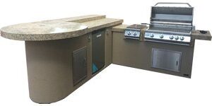 Aruba BBQ Island Outdoor Kitchen - LP