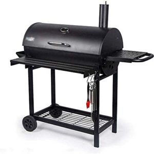 BBQ Grill Outdoor Barbecue Grill Barbecue Home Kitchen Picnic Picnic Quality Thick Stainless Steel Charcoal Barbecue with Wild Stretchable Picnic Shelf