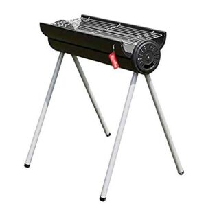 Barbecue Grill Portable Barbecue, Household Retractable Picnic Shelf, Stable and Durable Rough Charcoal Barbecue, 65 57 20.5cm