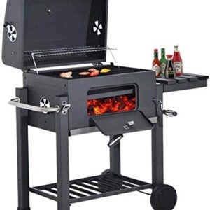 AKALNNB Charcoal Grill Premium Charcoal Grill Cast Iron Grill Large Picnics Barbecue Charcoal BBQ Barbecue Stove Home For Mo