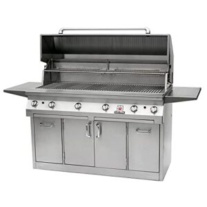 Solaire Convection Freestanding All Grill with Dual Rotisserie (SOL-AGBQ-56TCXB-LP), Premium Cart, 56-Inches, Propane