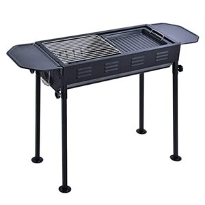 Barbecue Grill Barbecue Beach Camping BBQ Detachable Barbecue Portable Carbon Oven Household Stainless Steel Grill Travel Outdoor Picnic Tools Grills