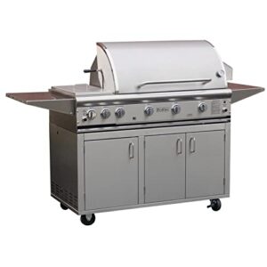 ProFire Professional Deluxe Series 48-Inch Propane Gas Grill With Rotisserie & Double Side Burner