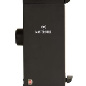 Masterbuilt® Slow and Cold Smoker Accessory Attachment with Removable Ash Tray Vertical BBQ Smokers in Black, 10" x 10" x 18", Model MB20100112