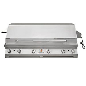 Solaire Convection Built-In All Grill with Dual Rotisserie (SOL-AGBQ-56T-LP), 56-Inches, Propane