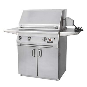Solaire Gas Grills 42 Inch All Convection Propane Gas Grill With Rotisserie On Cart