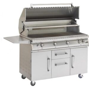 PGS Legacy Big Sur 51 Inch Built-In Propane Gas Grill With Infrared Rear Burner And Rotisserie