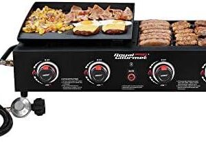 Our Backyard BBQ Bliss: GD4001TB Grill & Griddle Magic