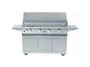 48 Liquid Propane Grill with Rear Broiler and Heavy Duty Rotisserie