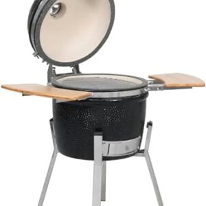 WENSHENG Smoker Ceramic 76 cm, Ceramic shell with glazed dimple exterior finish