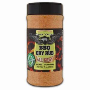 Croix Valley CV12 All Meat BBQ Dry Rub, 11 oz. - Quantity 9