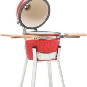 HDNSYNE Barbecue Smoker Ceramic 76 cm