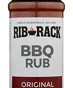 Rib Rack Dry Spice Rub - Original, 5.5 oz. - Meat Seasoning for BBQ, Grill, Smoker - All Natural Ingredients (Packaging May Vary)