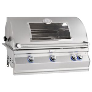 RH Peterson Aurora A790i Built-in Grill/Analog/Rotisserie/IR Burner/Window - LP