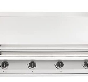 Q QUALITY BRAND COMPANY PGS T-Series S48TLP Big Sur 51 Inch Liquid Propane Outdoor Patio Gas Grill Head Gourmet with Timer - 27 x 51 x 24 in. - Stainless Steel Color