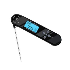 HHWKSJ Meat Thermometer Instant Read Digital Thermometer for Grilling BBQ Kitchen Food Cooking Thermometer for Oil Deep Fry Candy Thermometer (Color : A)