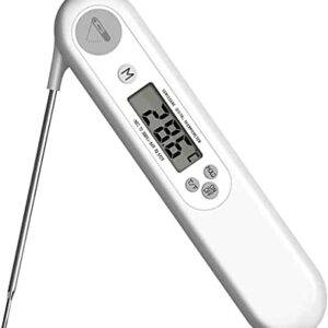 YOUOOK Meat Thermometer Food Thermometer - Digital Instant Read Kitchen Cooking Thermometer with Backlight LCD for Grilling/BBQ/Baking/Candy/Liquids/Oil