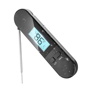 GIENEX Meat Thermometer for Cooking Food Thermometer Digital Instant Read Kitchen Cooking Thermometer with Backlight LCD for Grilling/BBQ/Baking/Candy/Liquids/Oil