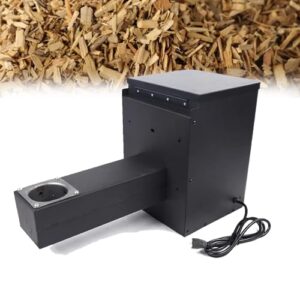 Electric Pellet Smoker, Pellet BBQ Smoker Hopper Kit, Electric Wood Pellet Smoker Grill Part, Smoker Hopper Assembly Kit for Grill, Smoke, Bake, Roast, Braise, BBQ