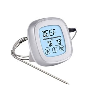 GIENEX Digital Meat Thermometer for Oven BBQ Grill Kitchen Food Cooking with Probes