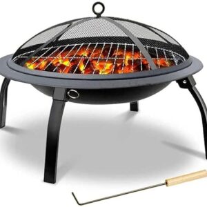 Propane grills Grill Outdoor Barbecue Grill Charcoal Grill Stainless Steel Folding Portable Barbecue, Outdoor Cooking Camping 56 56 24cm