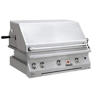 Solaire Deluxe Convection Built-in Grill with Rotisserie (SOL-AGBQ-36-LP), 36-Inches, Propane